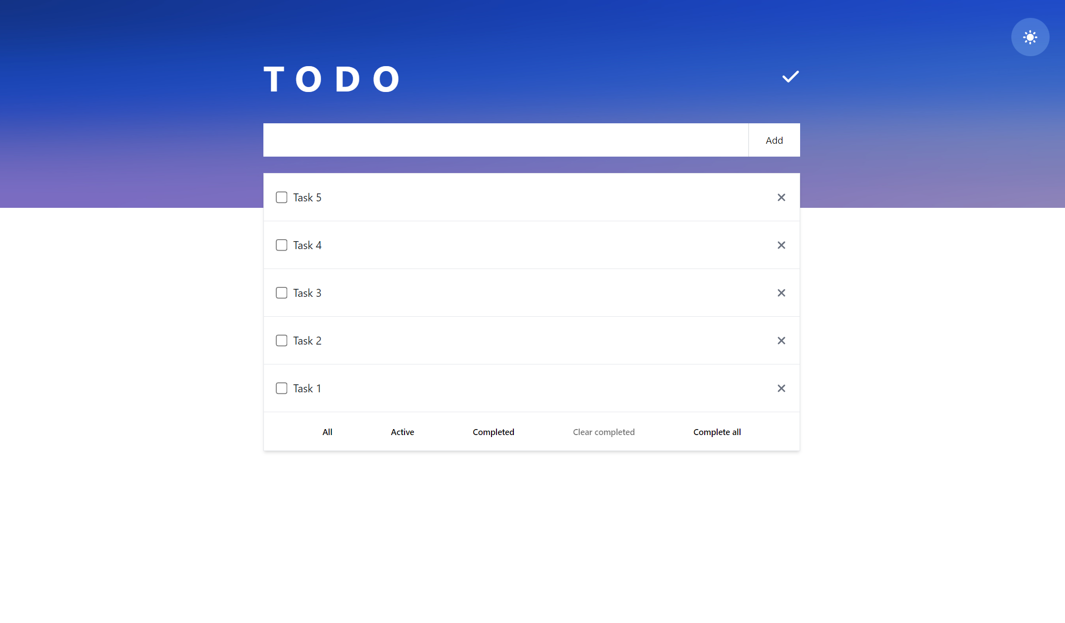 Todolist